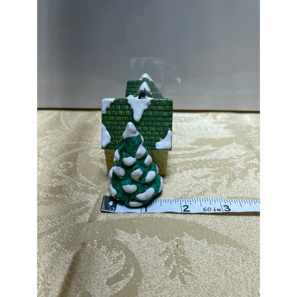 Vtg Department 56 The Snow Village Classic Ornament “Nantucket” Retired 1986 - Picture 9 of 10